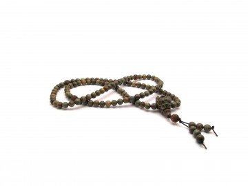 Mala ketting groene sandelwood dragon