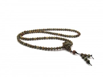 Mala ketting groene sandelwood dragon