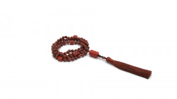 Mala ketting jaspis koraal