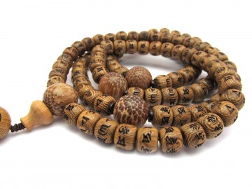 Mala ketting ohm dragon scale