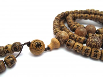 Mala ketting ohm dragon scale