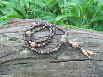 Mala ketting patikan bamboo
