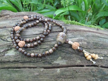 Mala ketting patikan bamboo