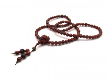Mala ketting red sandelwood