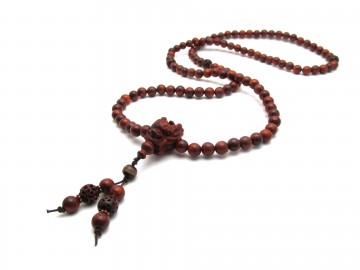 Mala ketting red sandelwood