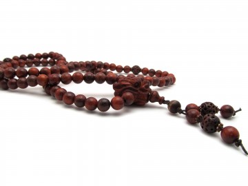 Mala ketting red sandelwood