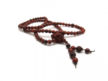Mala ketting red sandelwood