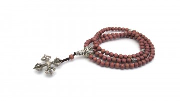 Mala ketting redwood