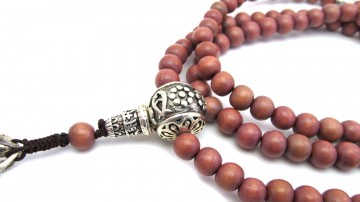 Mala ketting redwood