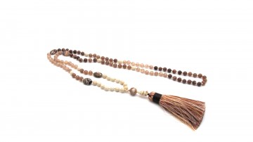 Mala ketting riverstone