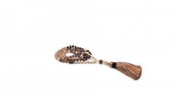 Mala ketting riverstone