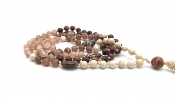 Mala ketting riverstone