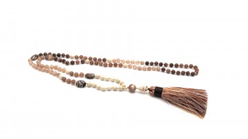 Mala ketting riverstone