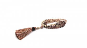 Mala ketting riverstone