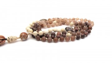 Mala ketting riverstone