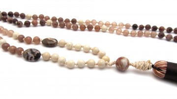 Mala ketting riverstone