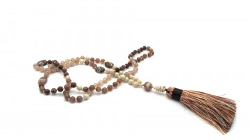 Mala ketting riverstone