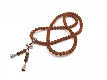 Rudraksha  Mala ketting
