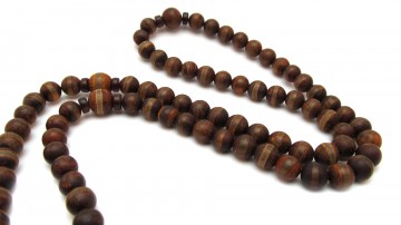Mala ketting tibetaanse dzi tijger