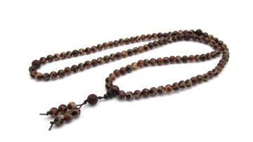 Mala ketting tibetaanse dzi