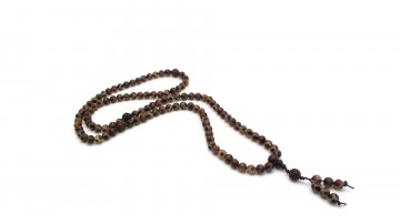 Mala ketting tibetaanse dzi