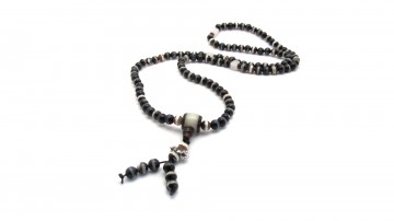 Mala ketting tibetan stripe