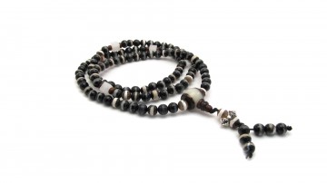 Mala ketting tibetan stripe