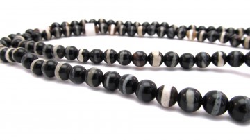 Mala ketting tibetan stripe