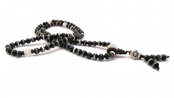 Mala ketting tibetan stripe