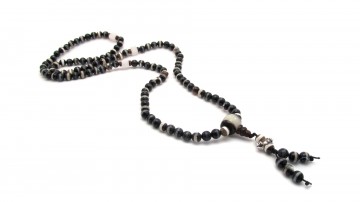 Mala ketting tibetan stripe