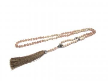 Mala ketting zomerse agaat edelsteen