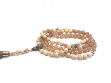 Mala ketting zomerse agaat edelsteen