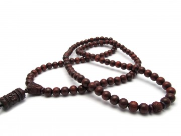 Mala rode sandelwood chinese ohm tube