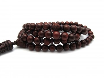 Mala rode sandelwood chinese om tube