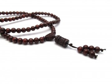 Mala rode sandelwood chinese ohm tube