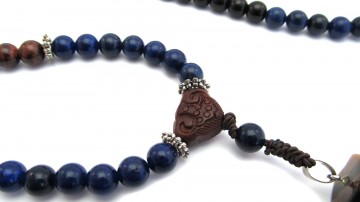 Mala tijgeroog lapis en onyx