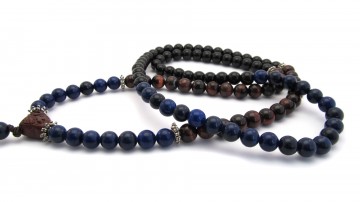 Mala tijgeroog lapis en onyx
