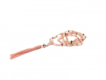 Kinder Mala Lotus Meloen Quartz