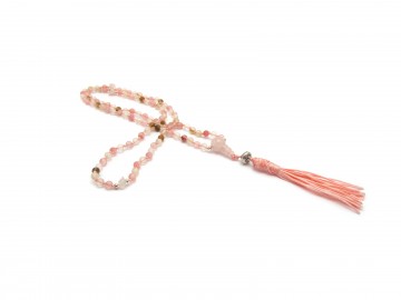 Kinder Mala Lotus Meloen Quartz