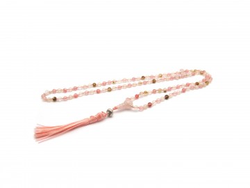 Kinder Mala Lotus Meloen Quartz