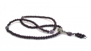 Malaketting purple wood