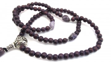 Malaketting purple wood