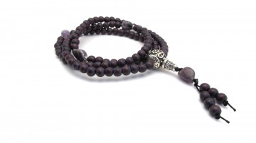 Malaketting purple wood