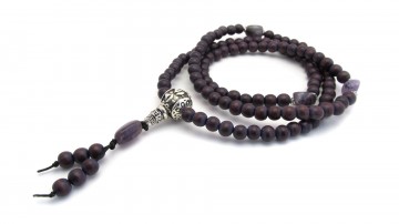 Malaketting purple wood