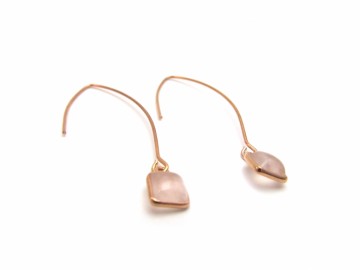 Rose Quartz Oorbellen