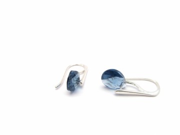 Oorbellen Swarovski jeans blue