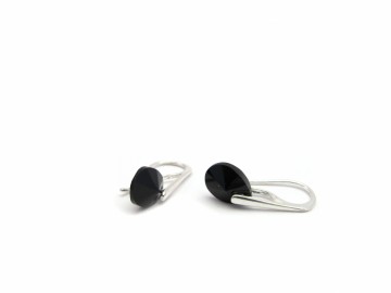 Swarovski  oorbellen Jet Black