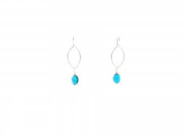 Oorbellen Peacock Quartz