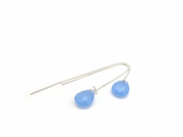 Oorbellen Chalcedoon Edelsteen