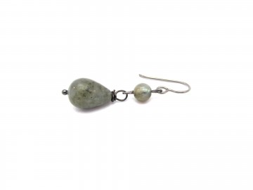 Oorbellen labradoriet